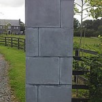 Cut Limestone Pier